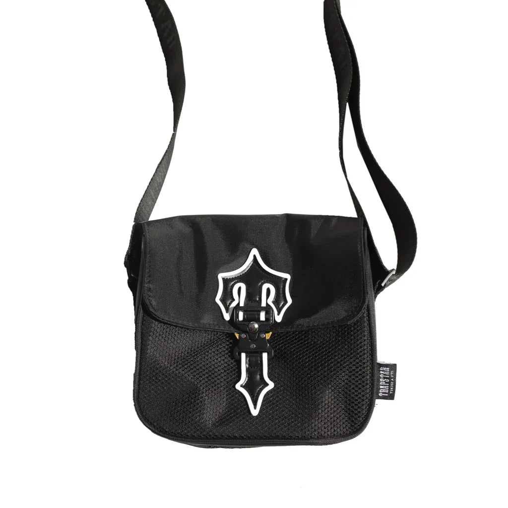 Black Irongate T Cross Body Messenger Bag "TStar"