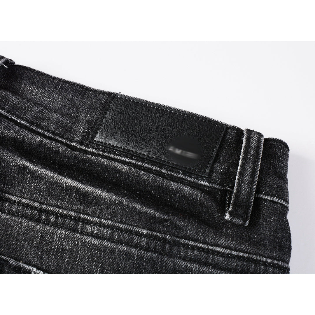 Mens Black Jeans "AMR"
