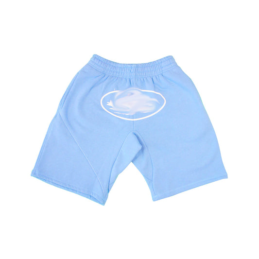 Mens Light Blue Shorts "Crt*z"