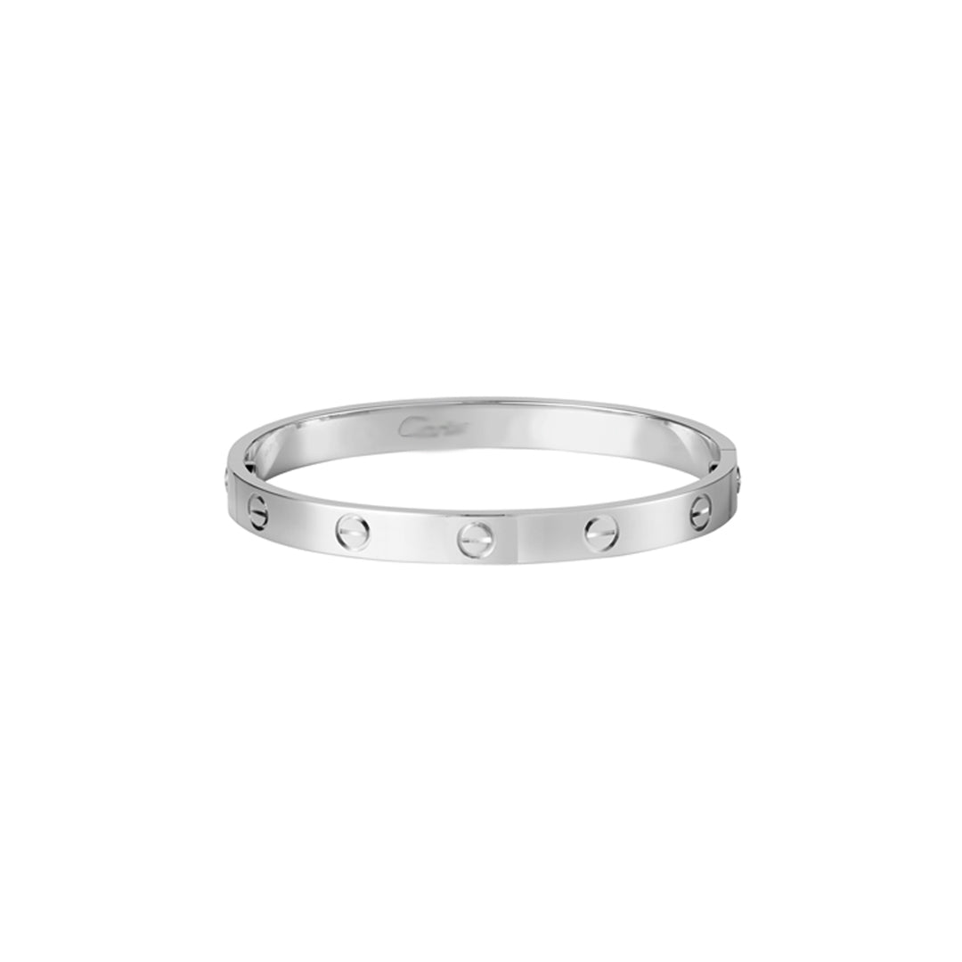 CRTR Silver Love Bracelet