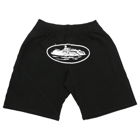 Mens Black Shorts "Crt*z"