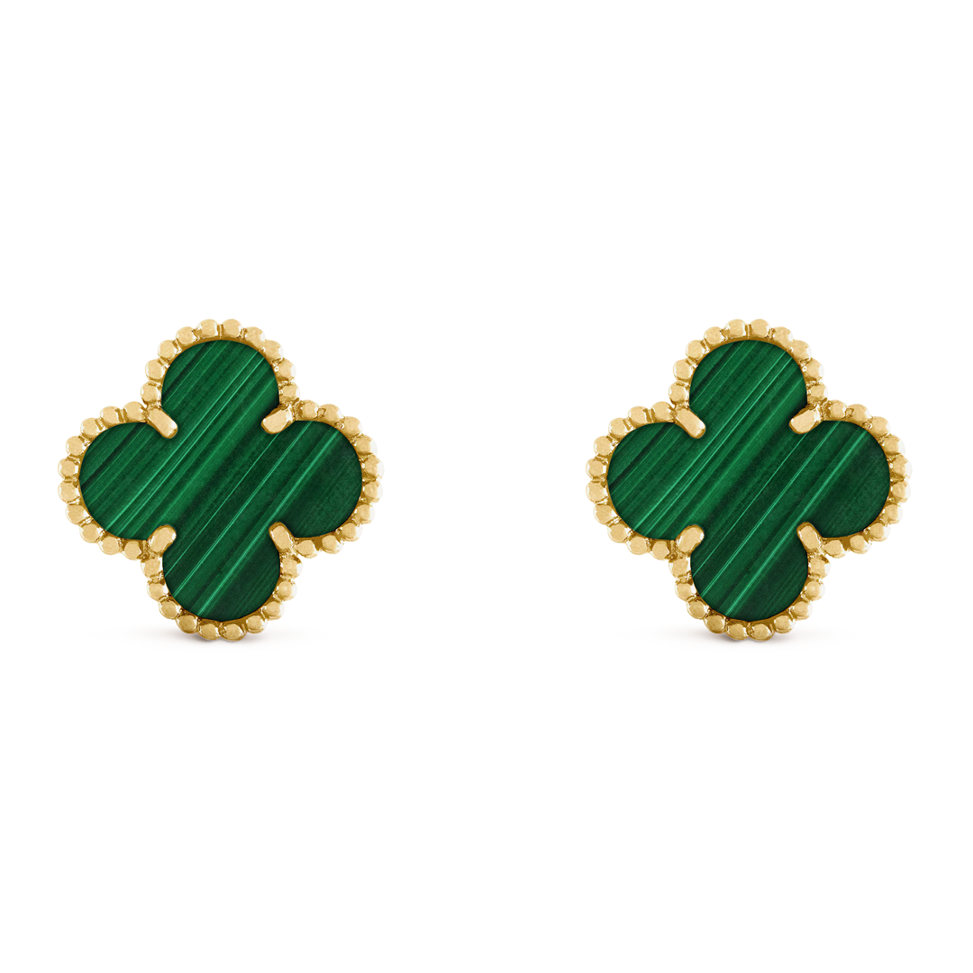 VCA Green Earrings