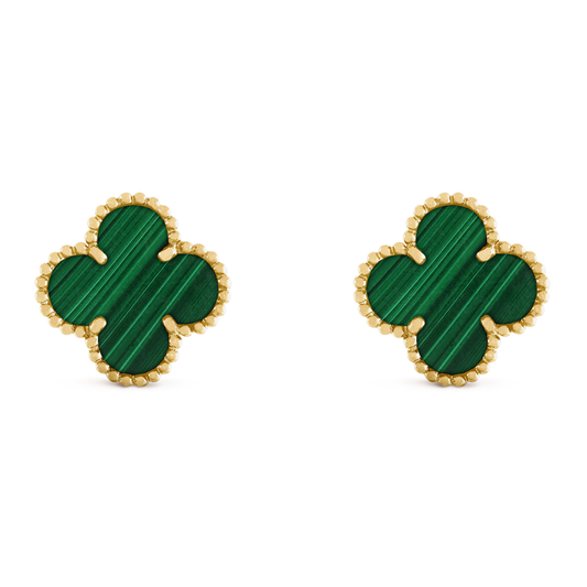 VCA Green Earrings